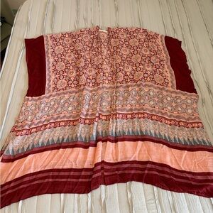 Moss Rose Boho Printed Kimono Cardigan | One Size